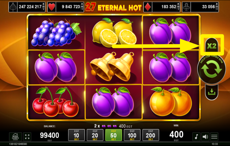 27 Eternal Hot CORRI IL RISCHIO!