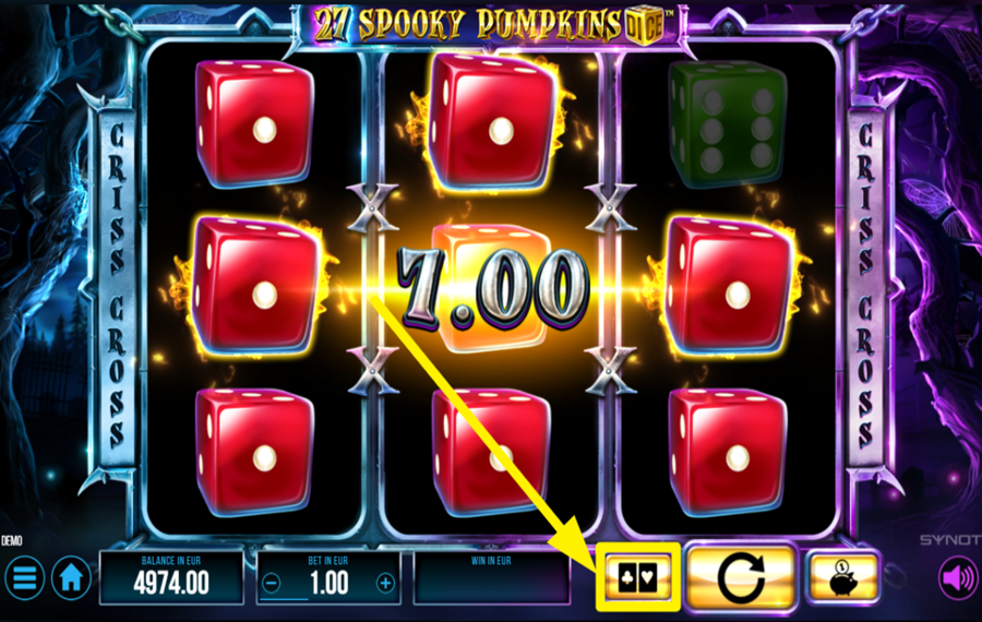 27 Spooky Pumpkins Dice VERSUCHEN SIE IHR GLÜCK!