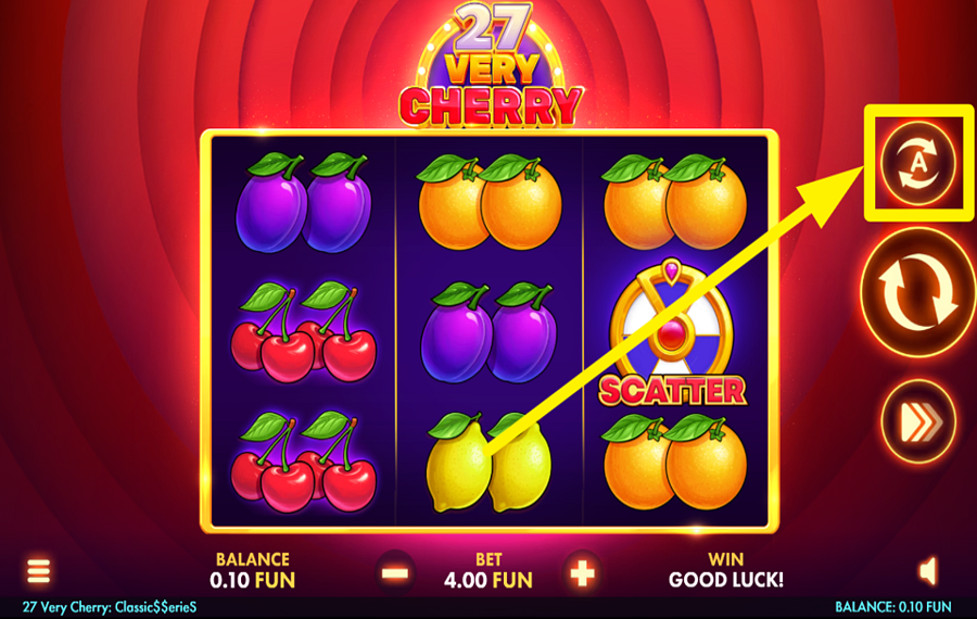 27 Very Cherry Classics Series FAR GIRARE I MULINELLI AUTOMATICAMENTE.