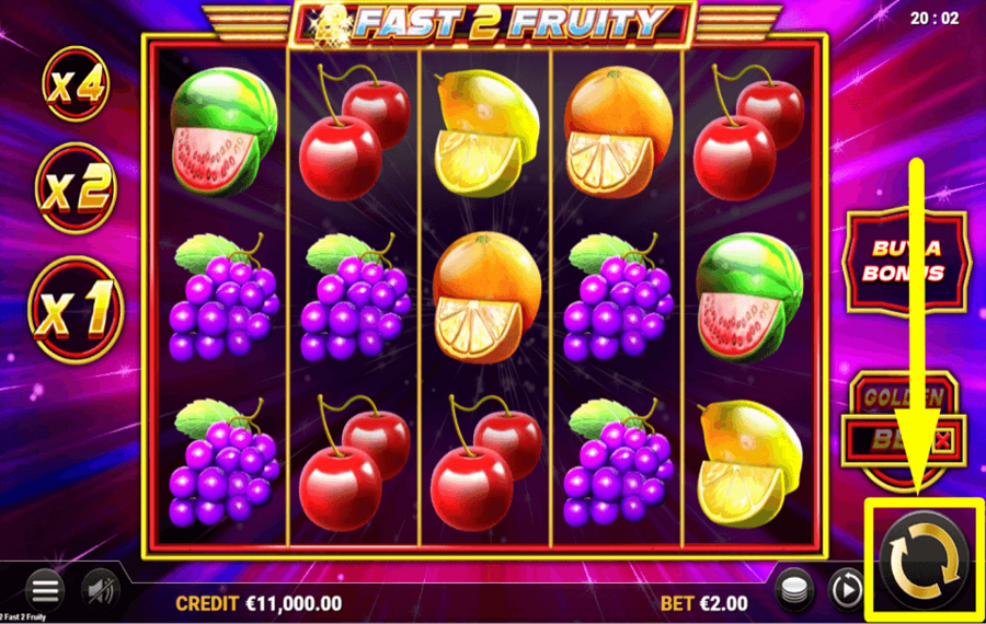 2 Fast 2 Fruity AIM FOR REWARDS.