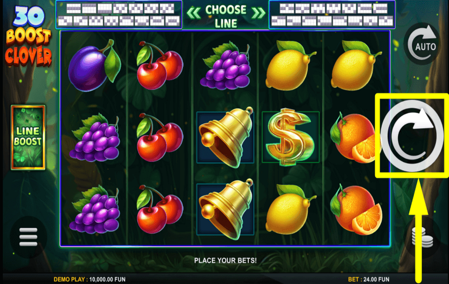 30 Boost Clover COMMENCE GAMBLING.