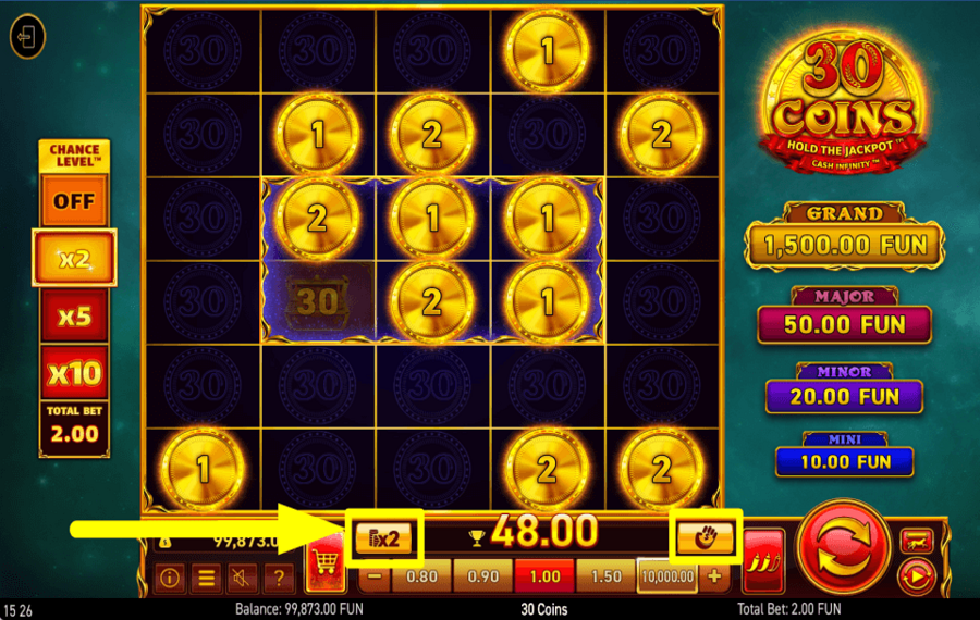 30 Coins CARE TO GAMBLE?