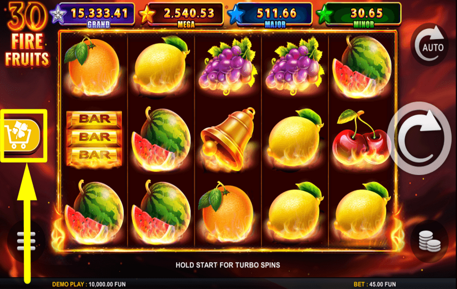 30 Fire Fruits SHOP FOR THE BONUS.