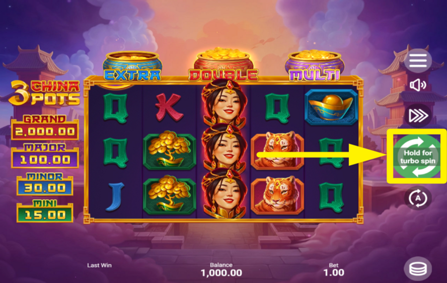 3 China Pots JUGAR EL JUEGO.