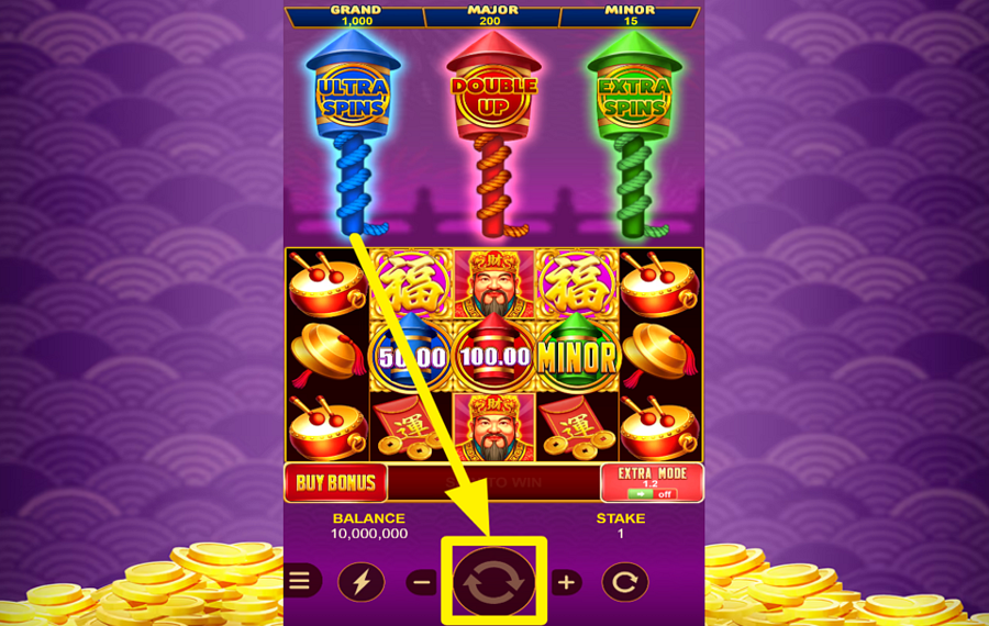 3 Combo Lucky Crackers FAITES TOURNER LES BOBINES.