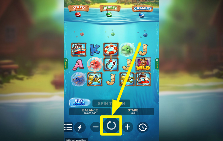 3 Combo Mega Bass TOURNEZ POUR GAGNER!