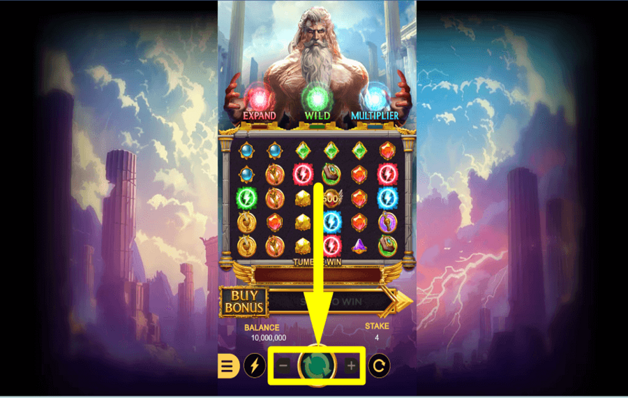 3 Combo Olympus CHOOSE YOUR BET.