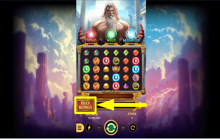 3 Combo Olympus CLAIM THE BONUS.