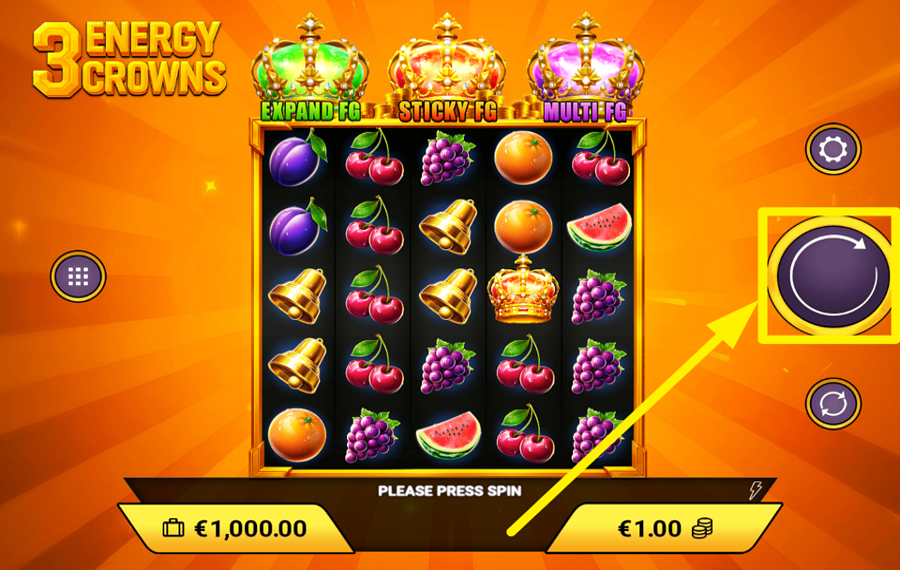 3 Energy Crowns PARTICIPEZ À LA FÊTE !
