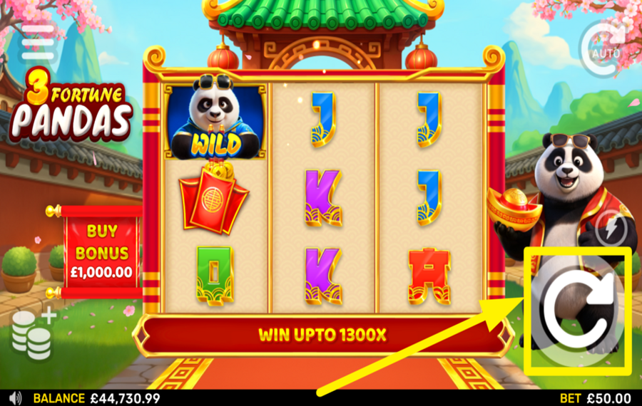 3 Fortune Pandas SPIN FOR VICTORY!