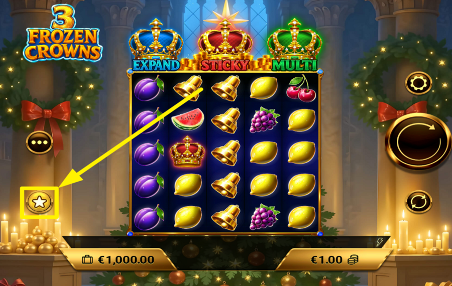 3 Frozen Crowns PROFITEZ D'UN BONUS !