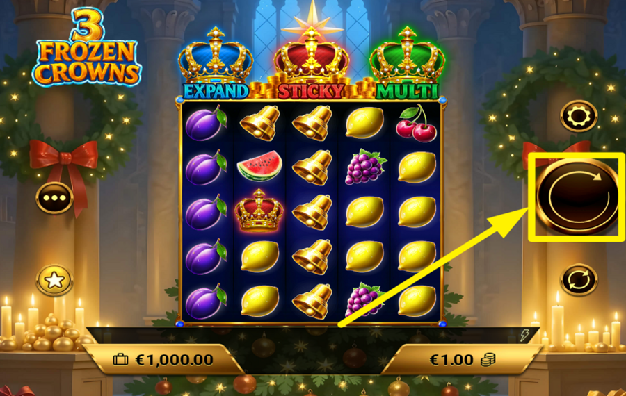 3 Frozen Crowns PARTICIPEZ À LA FÊTE !