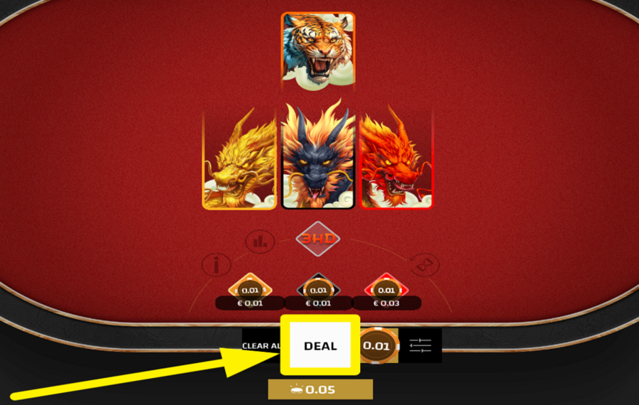 3 Headed Dragon REPARTIR LAS CARTAS.