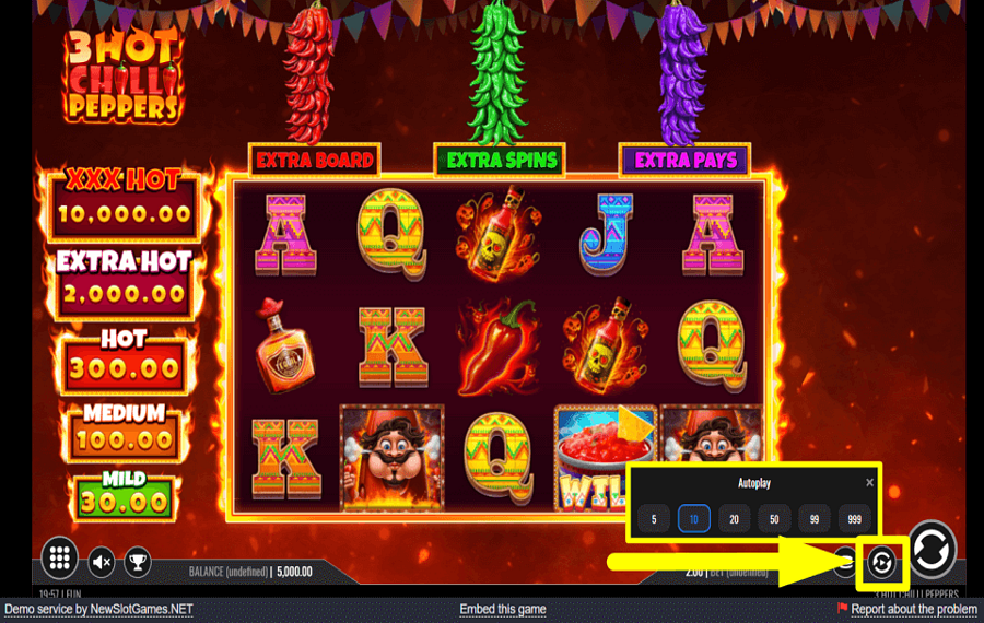 3 Hot Chilli Peppers ВРАЩЕНИЕ АВТОМАТИЧЕСКИ.