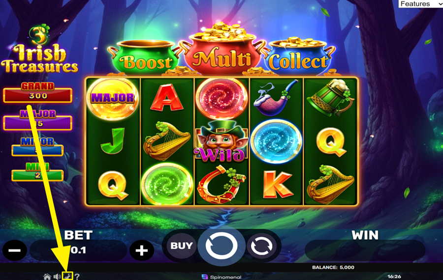3 Irish Treasures QUICKEN THE GAME.
