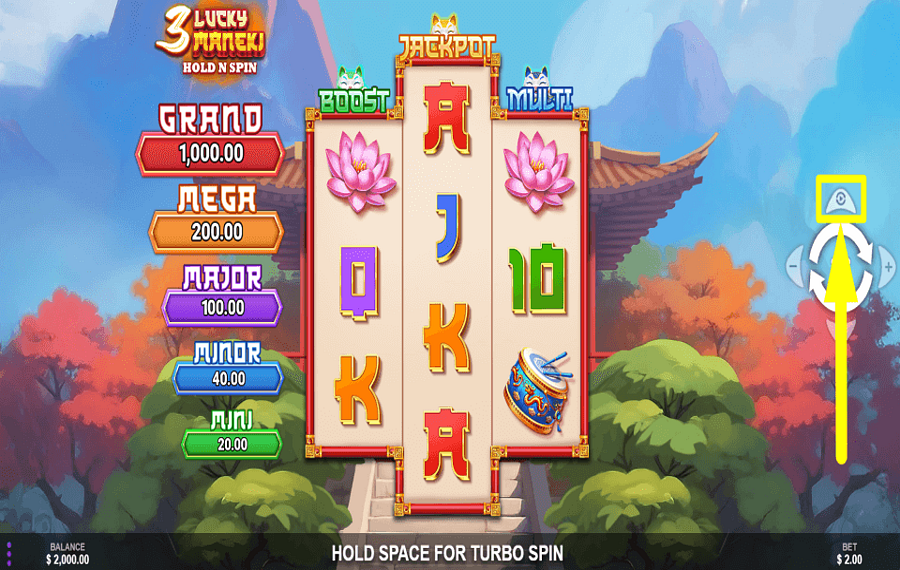 3 Lucky Maneki Hold N Spin ENABLE AUTOPLAY.