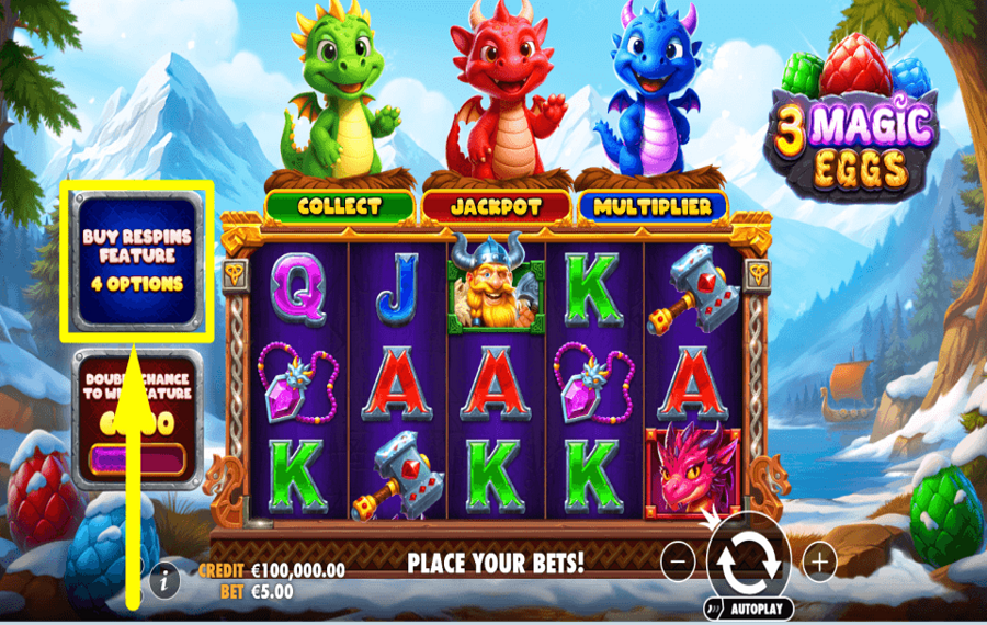 3 Magic Eggs КУПИТЕ БОНУС.
