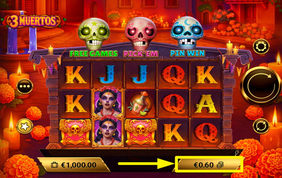 3 Muertos CHOISISSEZ VOTRE MISE.