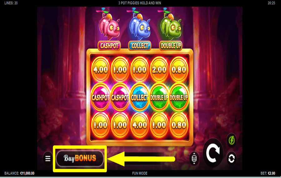 3 Pot Piggies Hold and Win НАБИРАЙТЕ БОНУСЫ.
