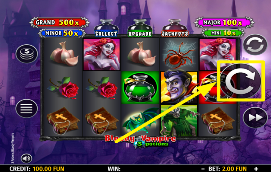 3 Potions Bloody Vampire ИГРАЙТЕ В ИГРУ.