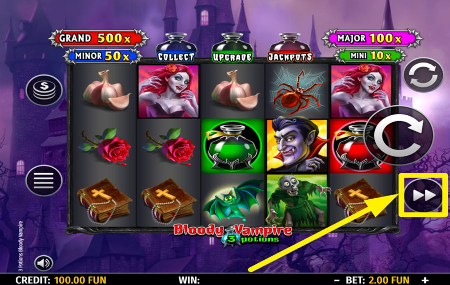 3 Potions Bloody Vampire ИЗМЕНИТЕ СКОРОСТЬ.