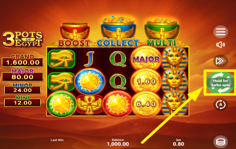 3 Pots of Egypt JUEGA EL JUEGO.