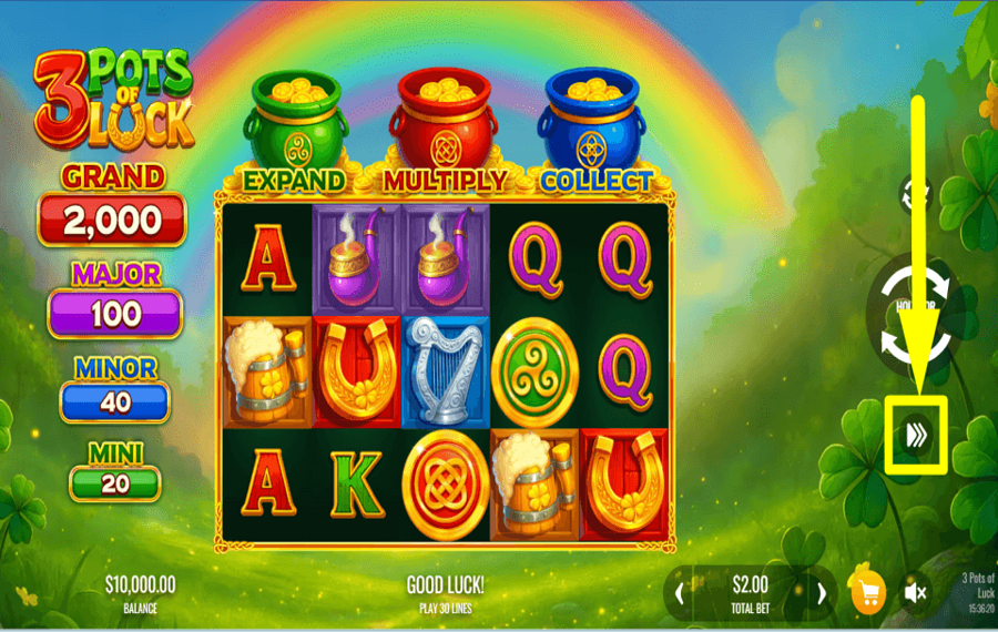 3 Pots of Luck CAMBIA EL RITMO.