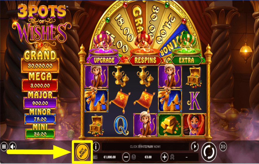 3 Pots of Wishes RECOGE BONIFICACIONES.