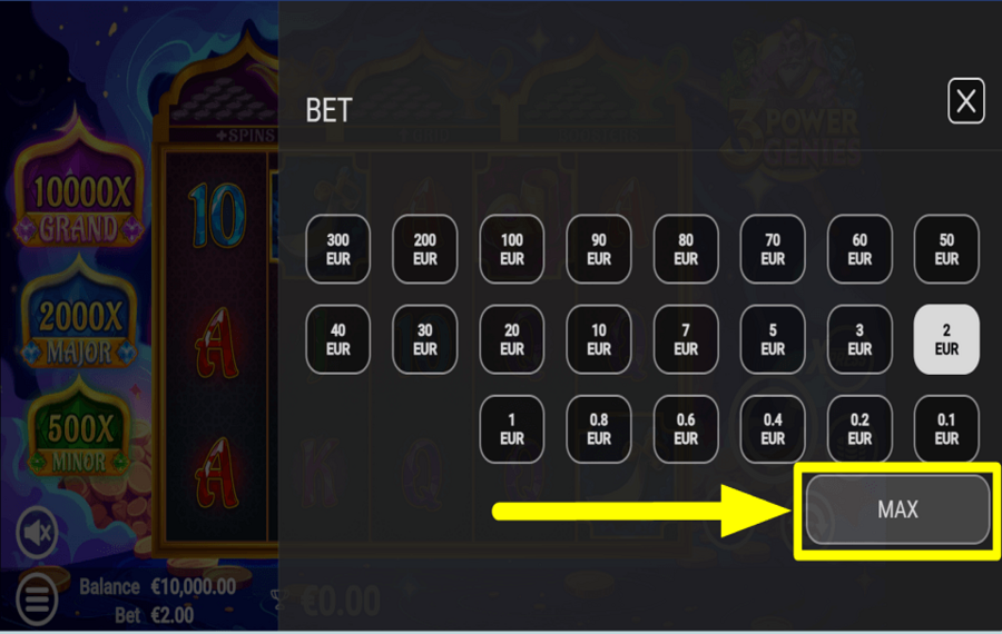 3 Power Genies APPLY HIGH STAKES.