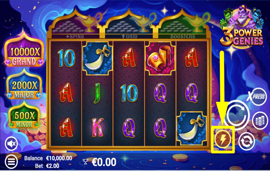 3 Power Genies ACCELERATE THE GAME.