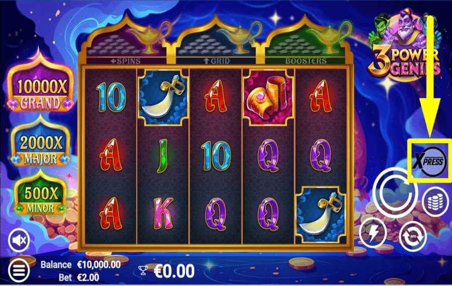 3 Power Genies ACQUIRE BONUSES.