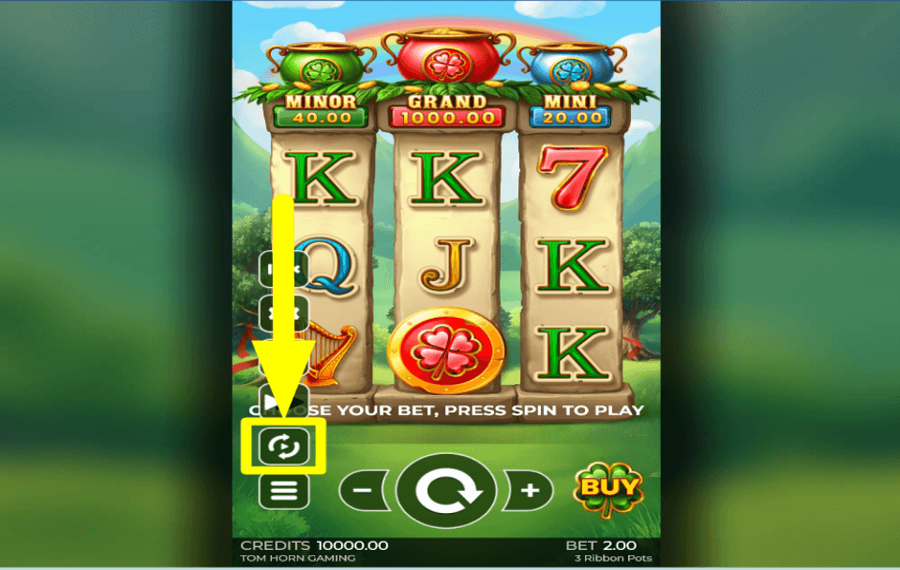 3 Ribbon Pots TOURNER AUTOMATIQUEMENT.