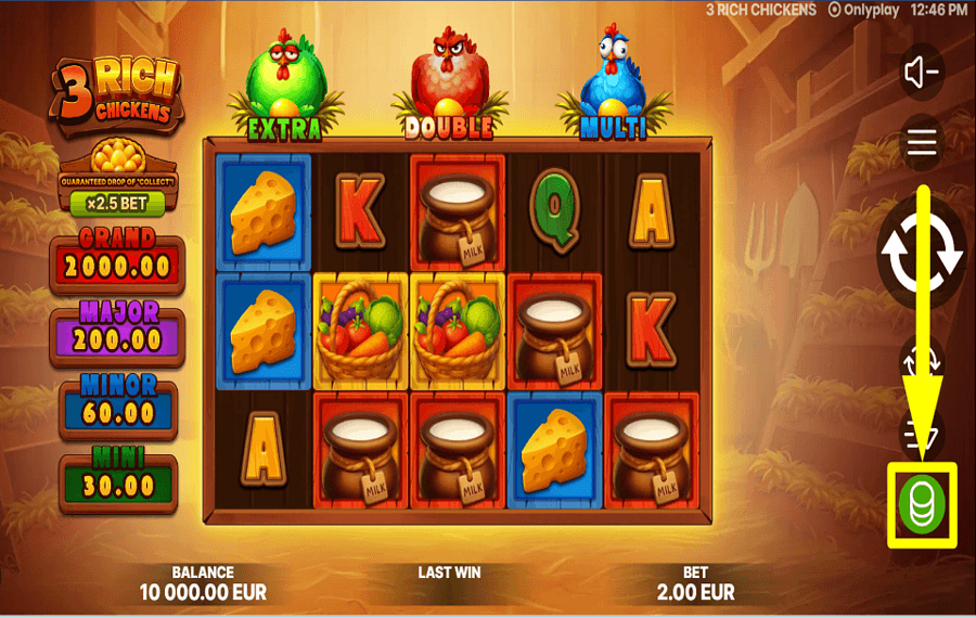 3 Rich Chickens FISSA LA TUA POSTA.