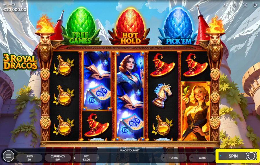 3 Royal Dracos STÜRZEN SIE SICH INS GESCHEHEN!