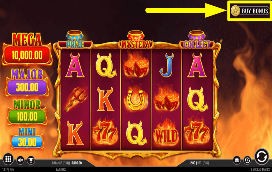 3 Wicked Devils CLAIM THE BONUS.