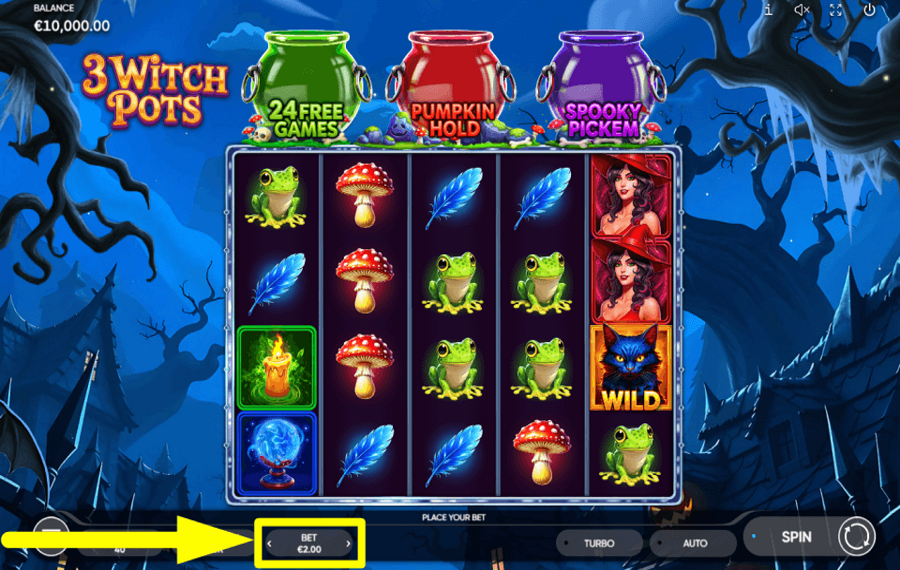 3 Witch Pots CHOISISSEZ VOTRE MISE.