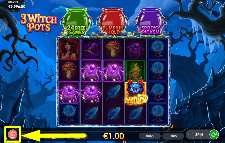 3 Witch Pots METTEZ VOS RÉCOMPENSES EN VALEUR.