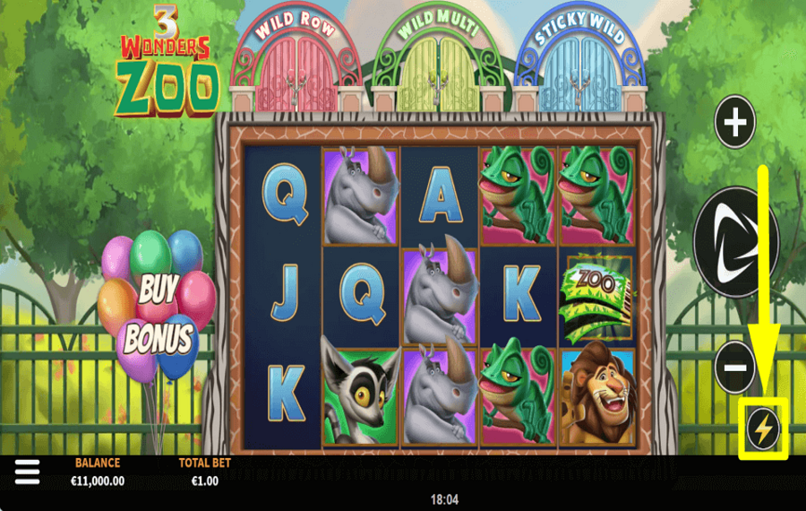 3 Wonders Zoo ÄNDERE DAS TEMPO.