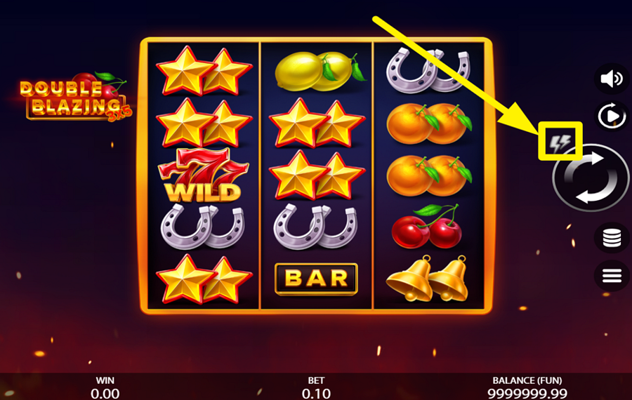 3x5 Double Blazing PASSEZ À LA VITESSE SUPÉRIEURE.