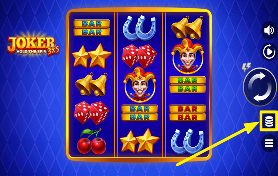 3x5 Joker Hold the Spin DECIDE TU APUESTA.