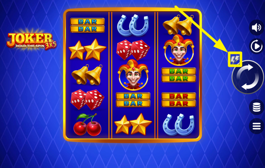 3x5 Joker Hold the Spin MEJORA EL JUEGO.