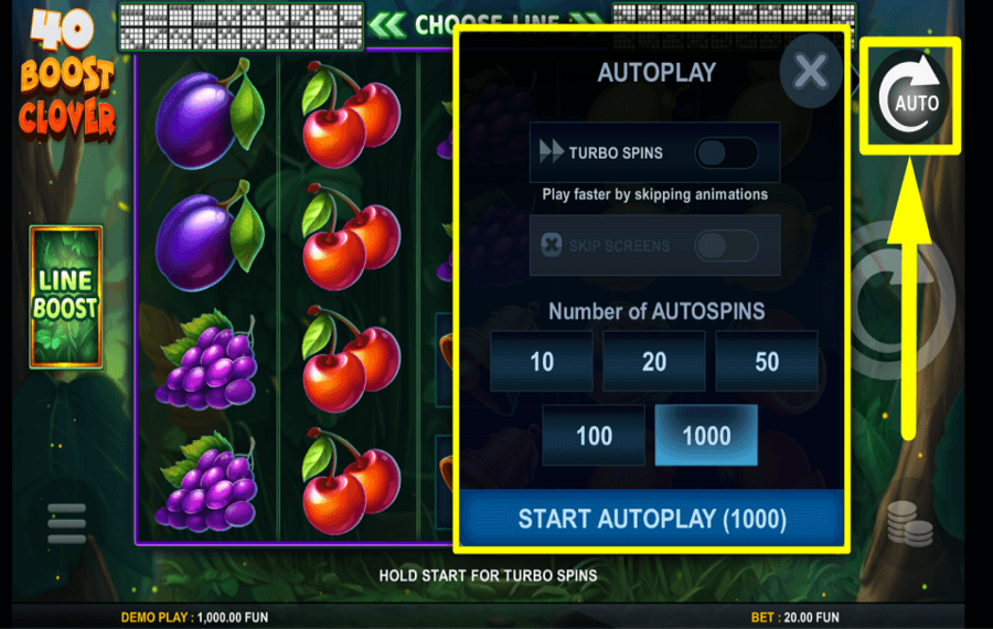 40 Boost Clover USE AUTOPLAY.