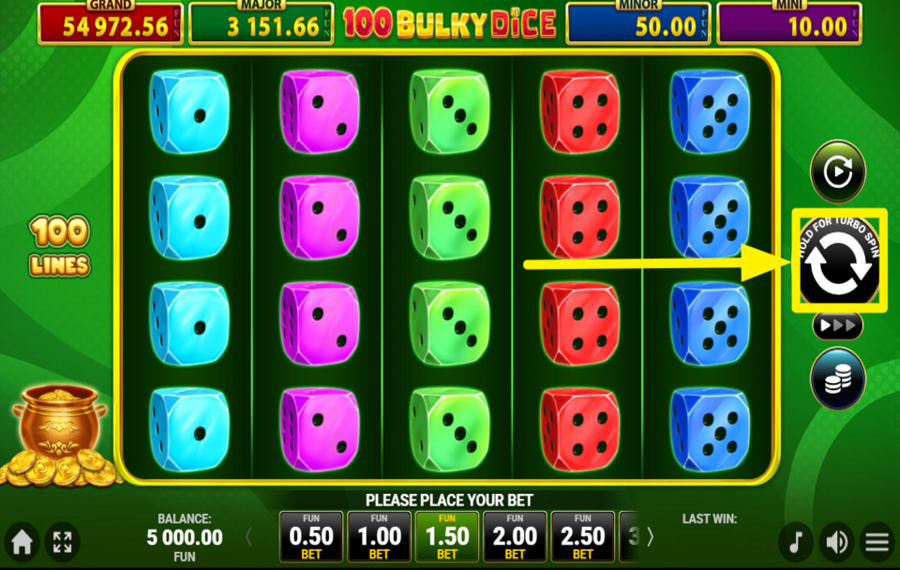 40 Bulky Dice Golden Coins Link SPIN FOR VICTORY!