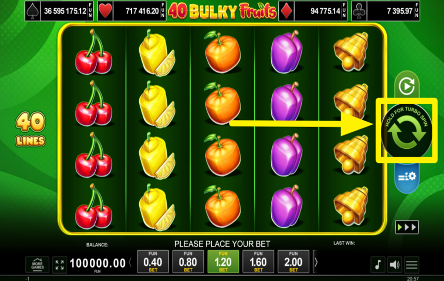 40 Bulky Fruits Golden Coins Link IGNITE THE EXCITEMENT!