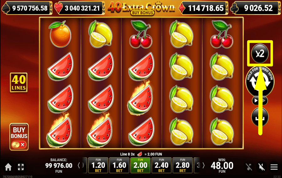40 Extra Crown Buy Bonus STREBEN SIE NACH MEHR.