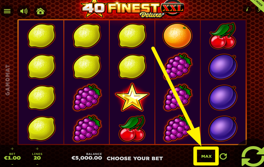 40 Finest XXL Deluxe SET THE MAXIMUM STAKE.