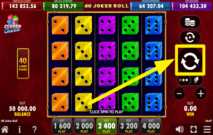 40 Joker Roll Clover Chance КРУТИСЬ РАДИ УСПЕХА!