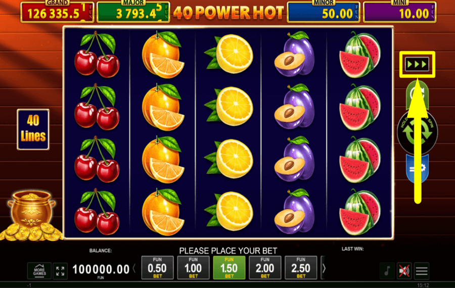 40 Power Hot Golden Coins Link ACELERA EL RITMO.