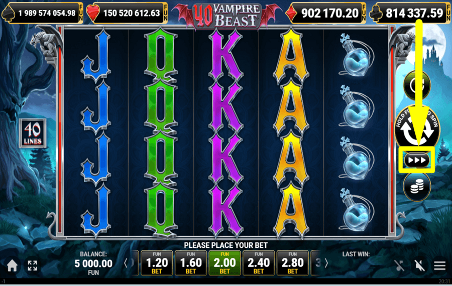 40 Vampire Beast АКТИВИРОВАТЬ ТУРБО-РЕЖИМ.