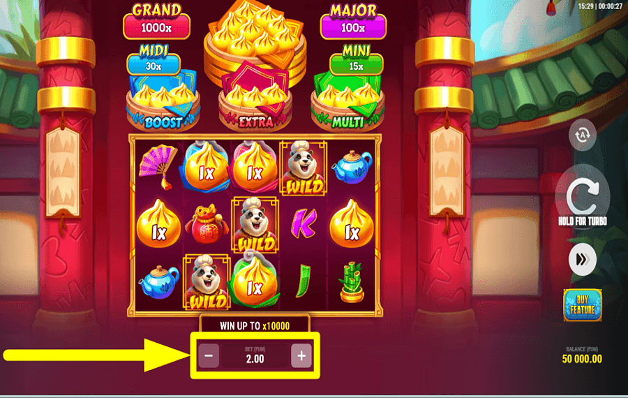 4 Bao Panda Hold and Win СДЕЛАЙТЕ СТАВКУ.